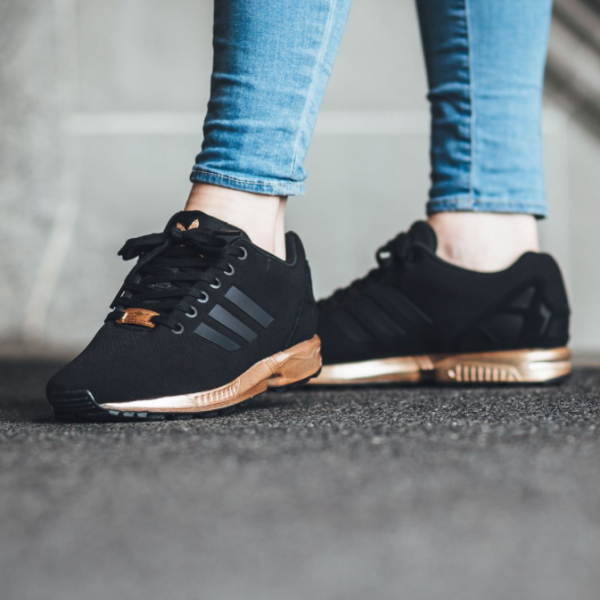 babies adidas zx flux cuivre et noir babies adidas zx flux cuivre et noir